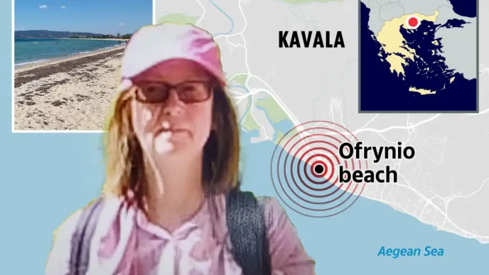 Search Ongoing for Missing British Woman Near Kavala Beach, Greece 20 donald trump